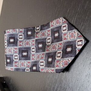 Christian Dior Monsieur 100% Silk 5 foot long tie